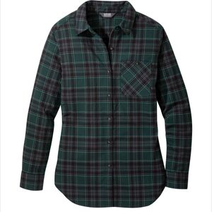 Outdoor Research Kulshan Flannel Tunic Button Down Shirt